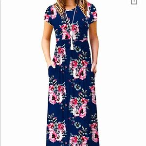 Short Sleeve Maxi dress